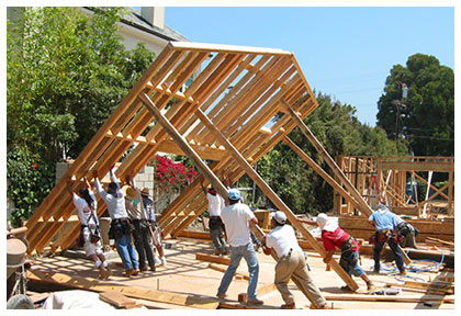 Beverly Hills Spanish Residence Construction
